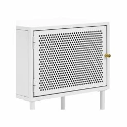 Promo π Australia Only - L3 Home Mesh 1 Door White Steel Side Table Storage Cabinet π 14 Promo π Australia Only - L3 Home Mesh 1 Door White Steel Side Table Storage Cabinet π -L3 Home Sales 6b428fcd28ce4a65a43a612568900e73