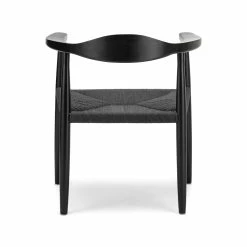 Hot Sale ✨ Australia Only - L3 Home Koen Set Of 2 Black Solid Ashwood Oak Dining Chair ❤️ -L3 Home Sales 6dc38550722540189dc552c83ae883be