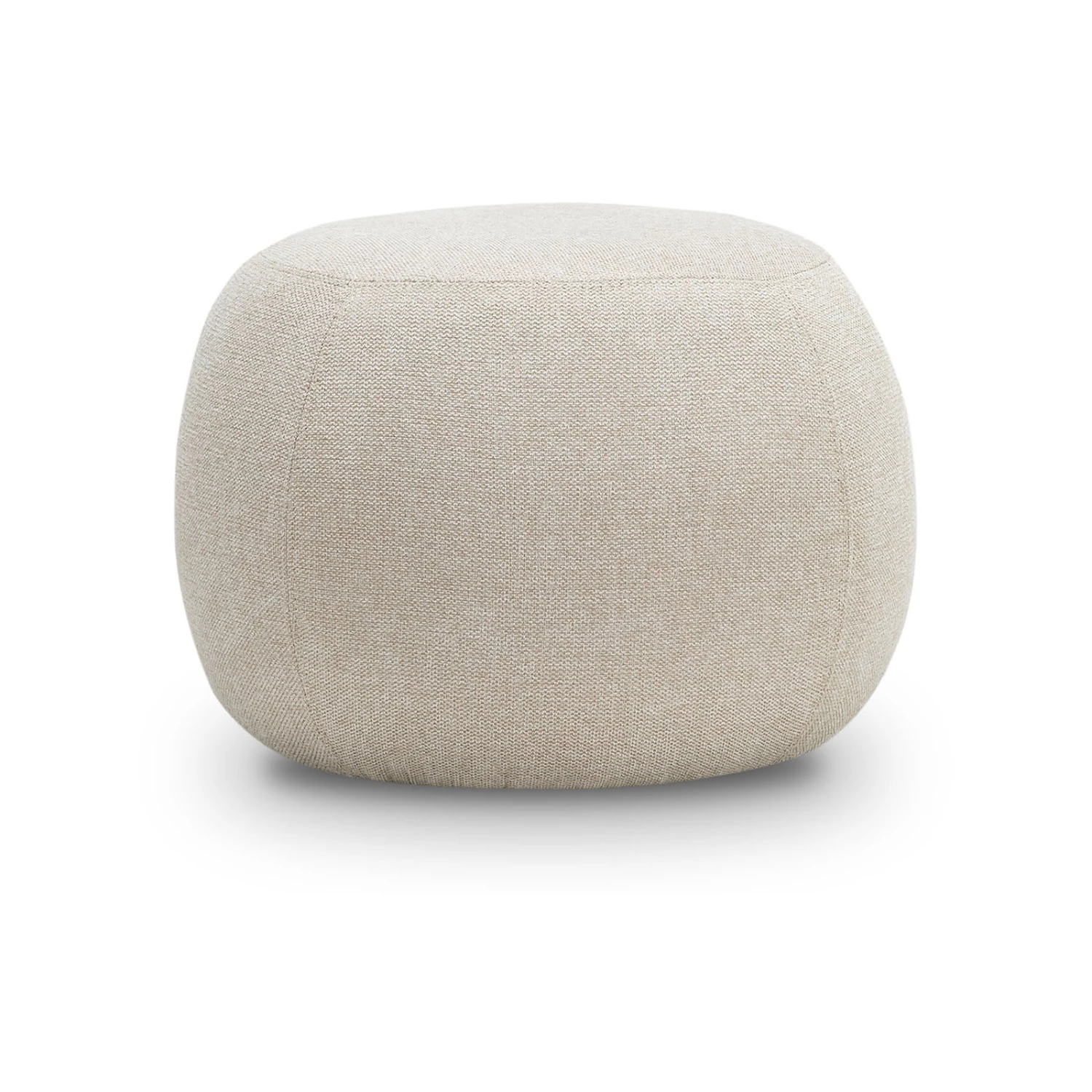 New π Australia Sale - L3 Home Venus Light Beige Round Ottoman Pouf π 3 New π Australia Sale - L3 Home Venus Light Beige Round Ottoman Pouf π