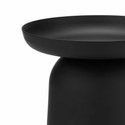 Best reviews of 👏 Australia Sale - L3 Home Sirkel Round Matte Black Steel Pedestal Side Table 👏 -L3 Home Sales 7328b3db1a634c68a3eaa802675976ff