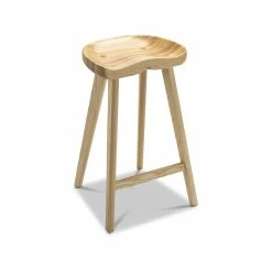 Wholesale 💯 Australia Sale - L3 Home Moku Set Of 2 Natural Solid Ashwood Oak Tractor Seat Barstool 😉 -L3 Home Sales 75aaab2e7eb54826b51bab9e41069c5a