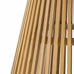 Cheapest 🤩 L3 Home Pedie Round 120cm Natural Solid Teak Wood Slat Dining Table - To Australia 😀 -L3 Home Sales 7606b67e194b4933aa6289a31635c9db