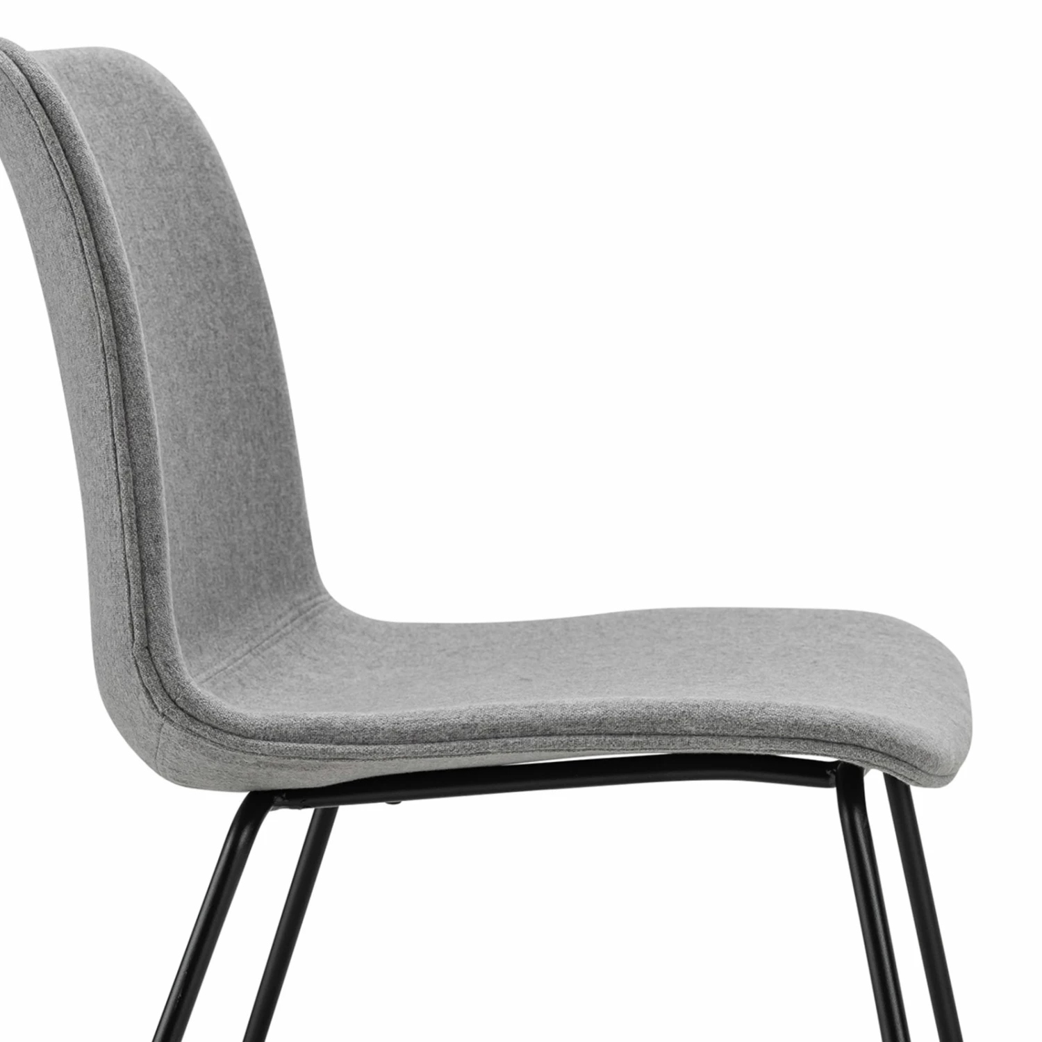 Outlet π― Australia Only - L3 Home Sadel Set Of 2 Grey Fabric Dining Chairs π₯ 8 Outlet π― Australia Only - L3 Home Sadel Set Of 2 Grey Fabric Dining Chairs π₯ - Image 6