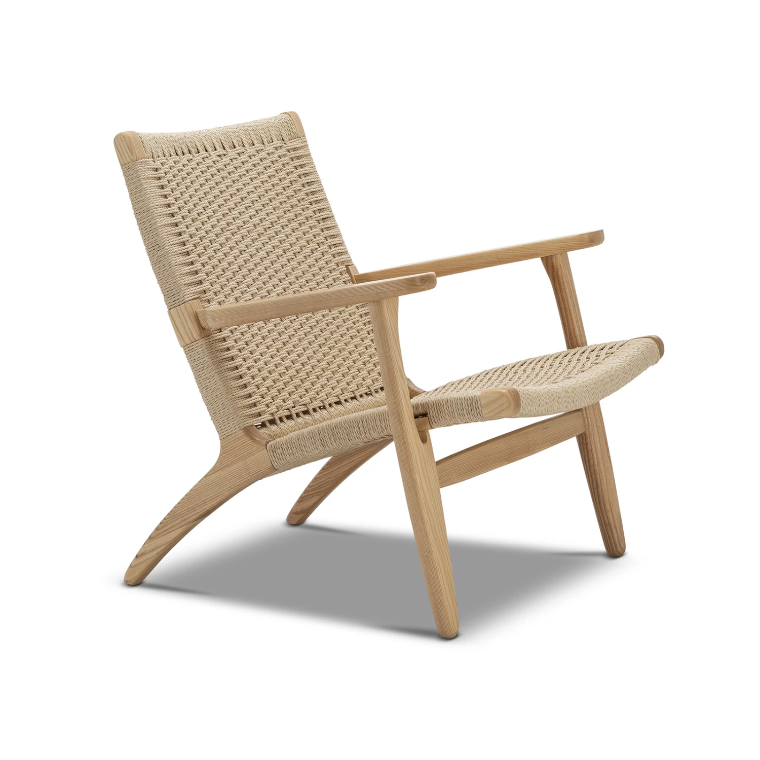Best deal π Australia Only - L3 Home Miles Natural Solid Ashwood Oak Woven Rope Cord Easy Lounge Chair π 5 Best deal π Australia Only - L3 Home Miles Natural Solid Ashwood Oak Woven Rope Cord Easy Lounge Chair π - Image 3