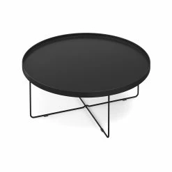 Best deal 🔔 Australia Only - L3 Home Black Contemporary 90cm Tray Coffee Table With Steel Legs 😉 -L3 Home Sales 8175015b6f1f44289c53e63c3a090c29