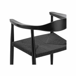 Hot Sale ✨ Australia Only - L3 Home Koen Set Of 2 Black Solid Ashwood Oak Dining Chair ❤️ -L3 Home Sales 81886654f6454836b8fbfd92998fb6ed