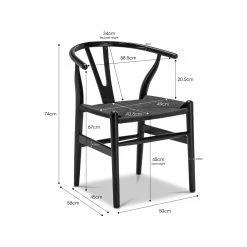 Coupon π₯ L3 Home Arche Set Of 2 Black Solid Ashwood Oak Woven Cord Dining Chair - To Australia βοΈ 21 Coupon π₯ L3 Home Arche Set Of 2 Black Solid Ashwood Oak Woven Cord Dining Chair - To Australia βοΈ -L3 Home Sales 83d274ac5def47b2b89a3a07f6d6f503