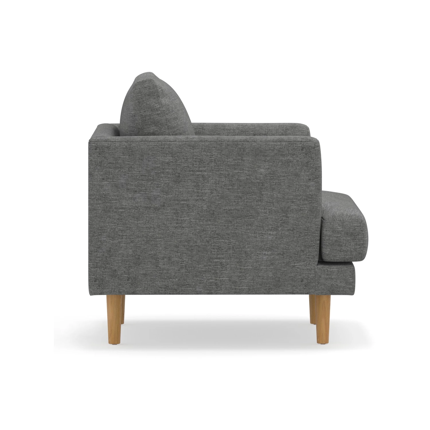 Brand new π Australia Only - L3 Home Jaspa Anthracite Charcoal Feather Filled Fabric Sofa Armchair π 6 Brand new π Australia Only - L3 Home Jaspa Anthracite Charcoal Feather Filled Fabric Sofa Armchair π - Image 4