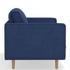 Promo 😉 Australia Sale - L3 Home Kirra 3 Seater Indigo Blue Mid-Century Tufted Velvet Sofa Midnight Blue 💯 -L3 Home Sales 874bd01489e64067a7cd643132027735