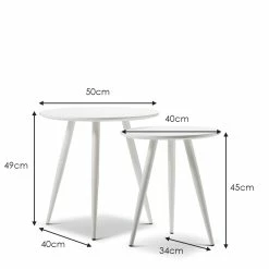 Top 10 🤩 L3 Home Komma White Nest Of Side Tables - To Australia ⭐ -L3 Home Sales 87a52a96d6e74d8392e93a29a775e7d8