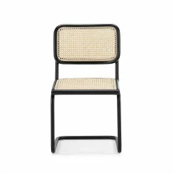 Best Sale ✨ Australia Only - L3 Home Blaire Set Of 2 Natural & Black Rattan Cantilever Dining Chair 🔥 -L3 Home Sales 8847a92baa3a4671a056dbe1c871acb1
