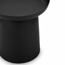 Best reviews of 👏 Australia Sale - L3 Home Sirkel Round Matte Black Steel Pedestal Side Table 👏 -L3 Home Sales 89773b7d4c3847aea99c339d3d6ab8f2