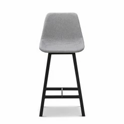Discount ⌛ Australia Only - L3 Home Hanns Set Of 2 67cm Grey Fabric High Back Barstools 😍 -L3 Home Sales 8c5cfb159b504421af1cbde36eab4a95
