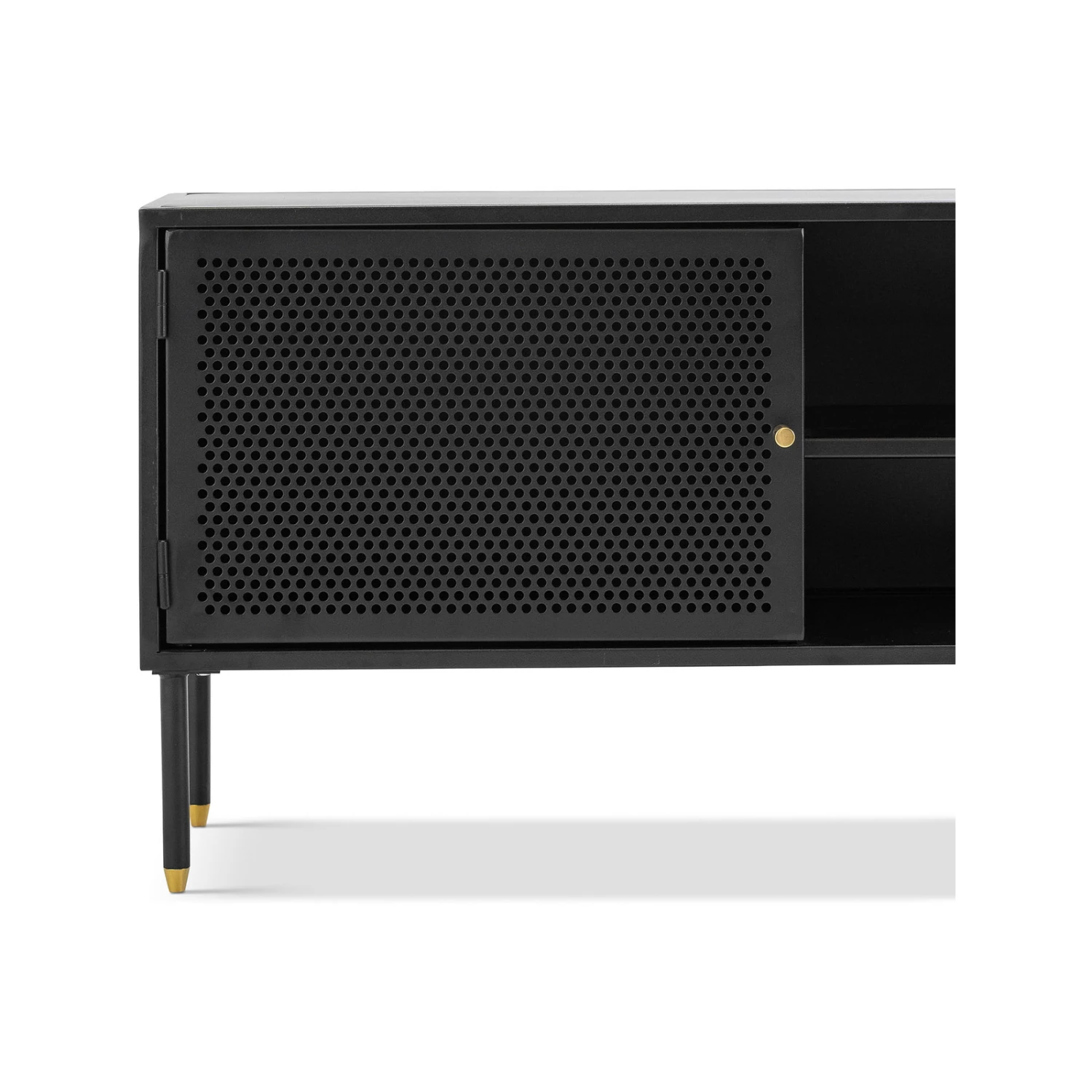 Coupon β€οΈ L3 Home Mesh 160cm Black Steel 2 Door TV Entertainment Unit - To Australia π 8 Coupon β€οΈ L3 Home Mesh 160cm Black Steel 2 Door TV Entertainment Unit - To Australia π - Image 6