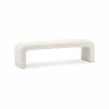 Hot Sale ✔️ Australia Only - L3 Home Harper 160cm Boucle Cream Designer Arch Curved Bench Seat ⌛ -L3 Home Sales 95554fd9c96e4719b02b261820630818