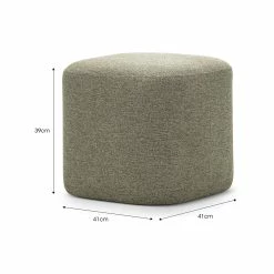 Brand new π L3 Home Podd 40cm Light Moss Green Square Rounded Ottoman Pouf Stool - To Australia π― 15 Brand new π L3 Home Podd 40cm Light Moss Green Square Rounded Ottoman Pouf Stool - To Australia π― -L3 Home Sales 9ac4db96c3f2427f8f7a246648c4b279