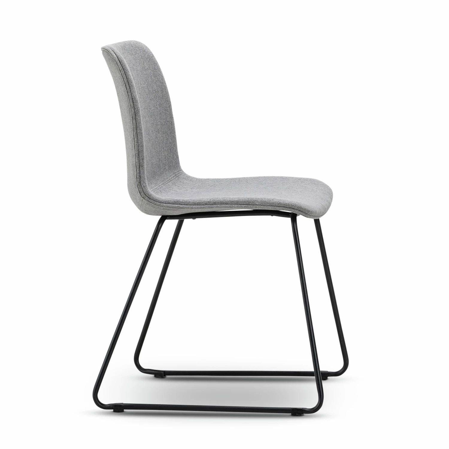 Outlet π― Australia Only - L3 Home Sadel Set Of 2 Grey Fabric Dining Chairs π₯ 4 Outlet π― Australia Only - L3 Home Sadel Set Of 2 Grey Fabric Dining Chairs π₯ - Image 2