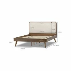 Best deal β Australia Only - L3 Home Stella Light Beige Upholstered Walnut Queen Bed Frame Brown π₯ 21 Best deal β Australia Only - L3 Home Stella Light Beige Upholstered Walnut Queen Bed Frame Brown π₯ -L3 Home Sales 9df6e986117c4d9fb4676099fdb77cce
