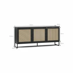 Wholesale π€© Australia Sale - L3 Home Hendrick 3 Door Woven Rattan Sideboard Buffet In Black Oak Wood π₯ 20 Wholesale π€© Australia Sale - L3 Home Hendrick 3 Door Woven Rattan Sideboard Buffet In Black Oak Wood π₯ -L3 Home Sales 9e142ee35570418ea8b83c1981b83b65
