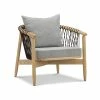 Flash Sale 🥰 L3 Home Tait Solid Ashwood Oak Woven Rope Lounge Armchair Grey - To Australia 🔥 -L3 Home Sales a03119cdebd0483bb8c77d45f6b92741