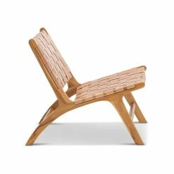 Promo π Australia Only - L3 Home Casey Nude Tan Woven Leather Solid Natural Teak Wood Lounge Chair π€© 14 Promo π Australia Only - L3 Home Casey Nude Tan Woven Leather Solid Natural Teak Wood Lounge Chair π€© -L3 Home Sales a6359292bcd54ae2ad9d5e00ed645125