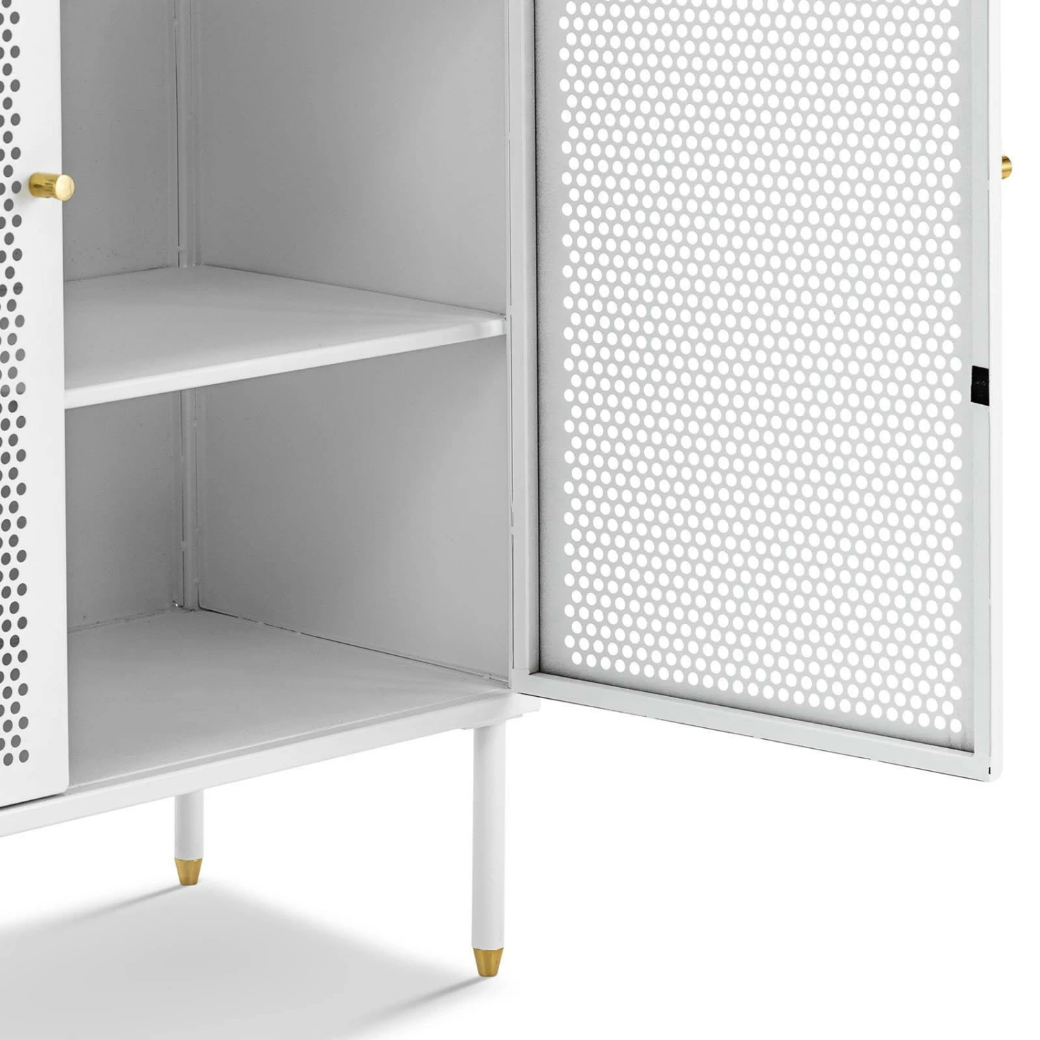 Best deal β¨ Australia Sale - L3 Home Mesh 2 Door White Steel Low Storage Cabinet π― 9 Best deal β¨ Australia Sale - L3 Home Mesh 2 Door White Steel Low Storage Cabinet π― - Image 7