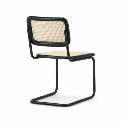 Best Sale ✨ Australia Only - L3 Home Blaire Set Of 2 Natural & Black Rattan Cantilever Dining Chair 🔥 -L3 Home Sales b5242c1cc6004e5fb678a60e7eecca0b
