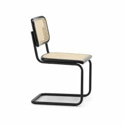 Best Sale ✨ Australia Only - L3 Home Blaire Set Of 2 Natural & Black Rattan Cantilever Dining Chair 🔥 -L3 Home Sales b72a0c122e9f419e9b4c15502f2cd54f