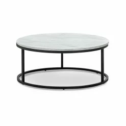 Wholesale 𧨠Australia Sale - L3 Home Khloe White Marble & Black Round Nest Of Coffee Tables π 17 Wholesale 𧨠Australia Sale - L3 Home Khloe White Marble & Black Round Nest Of Coffee Tables π -L3 Home Sales b87721ae1a58402196d4e47603da490c