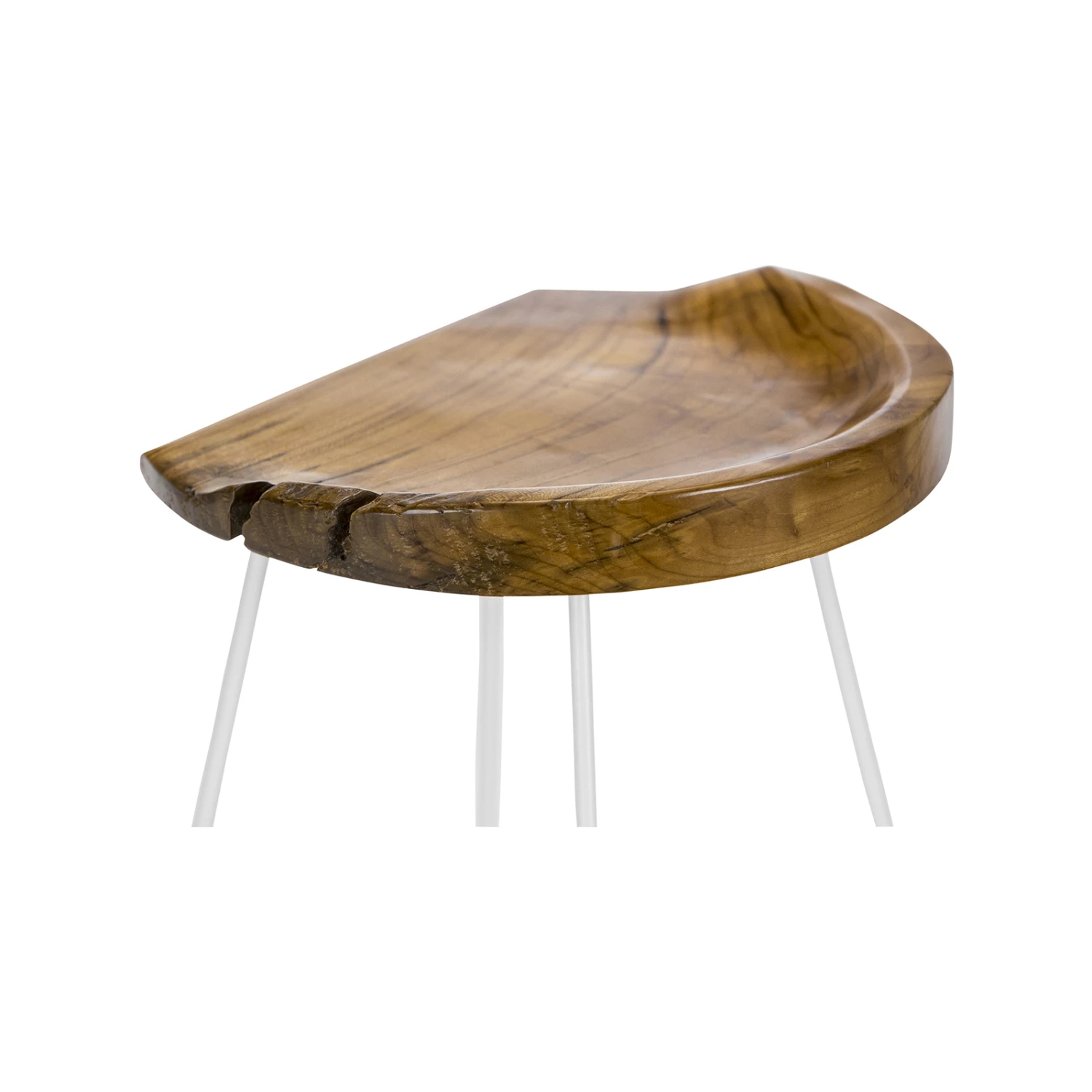 Best Sale π Australia Sale - L3 Home Neato 66cm White Teak Wood Iron Bar Stool β¨ 9 Best Sale π Australia Sale - L3 Home Neato 66cm White Teak Wood Iron Bar Stool β¨ - Image 7