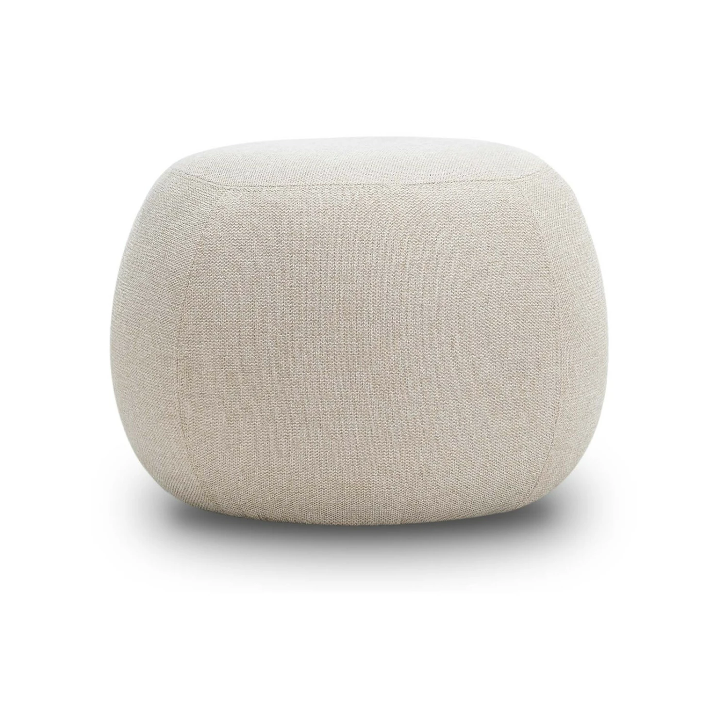 New π Australia Sale - L3 Home Venus Light Beige Round Ottoman Pouf π 6 New π Australia Sale - L3 Home Venus Light Beige Round Ottoman Pouf π - Image 4