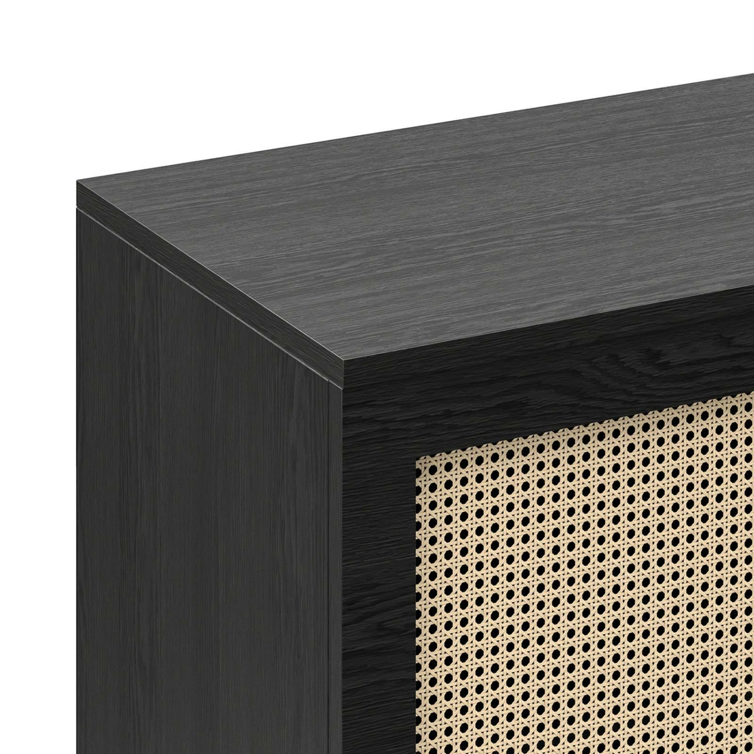 Wholesale π€© Australia Sale - L3 Home Hendrick 3 Door Woven Rattan Sideboard Buffet In Black Oak Wood π₯ 6 Wholesale π€© Australia Sale - L3 Home Hendrick 3 Door Woven Rattan Sideboard Buffet In Black Oak Wood π₯ - Image 4