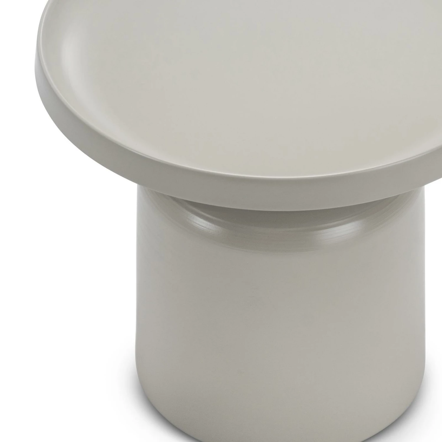 Best Sale π€© Australia Sale - L3 Home Palemo Round Dove Grey Steel Pedestal Tray Side Table Light Grey β¨ 7 Best Sale π€© Australia Sale - L3 Home Palemo Round Dove Grey Steel Pedestal Tray Side Table Light Grey β¨ - Image 5