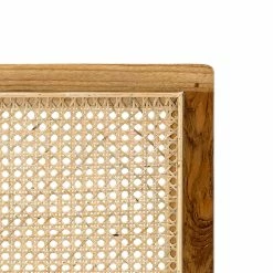 Best deal ❤️ L3 Home Lazie Natural & Teak Woven Rattan Cane Queen Bedhead - To Australia 🥰 -L3 Home Sales c78c2bceff4749c48bc9858dc71a4921