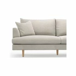 Outlet ❤️ Australia Sale - L3 Home Byron 3 Seater Oatmeal Cream Feather Filled Fabric Sofa 👏 -L3 Home Sales caf6efa03137428282549977b75d7da2