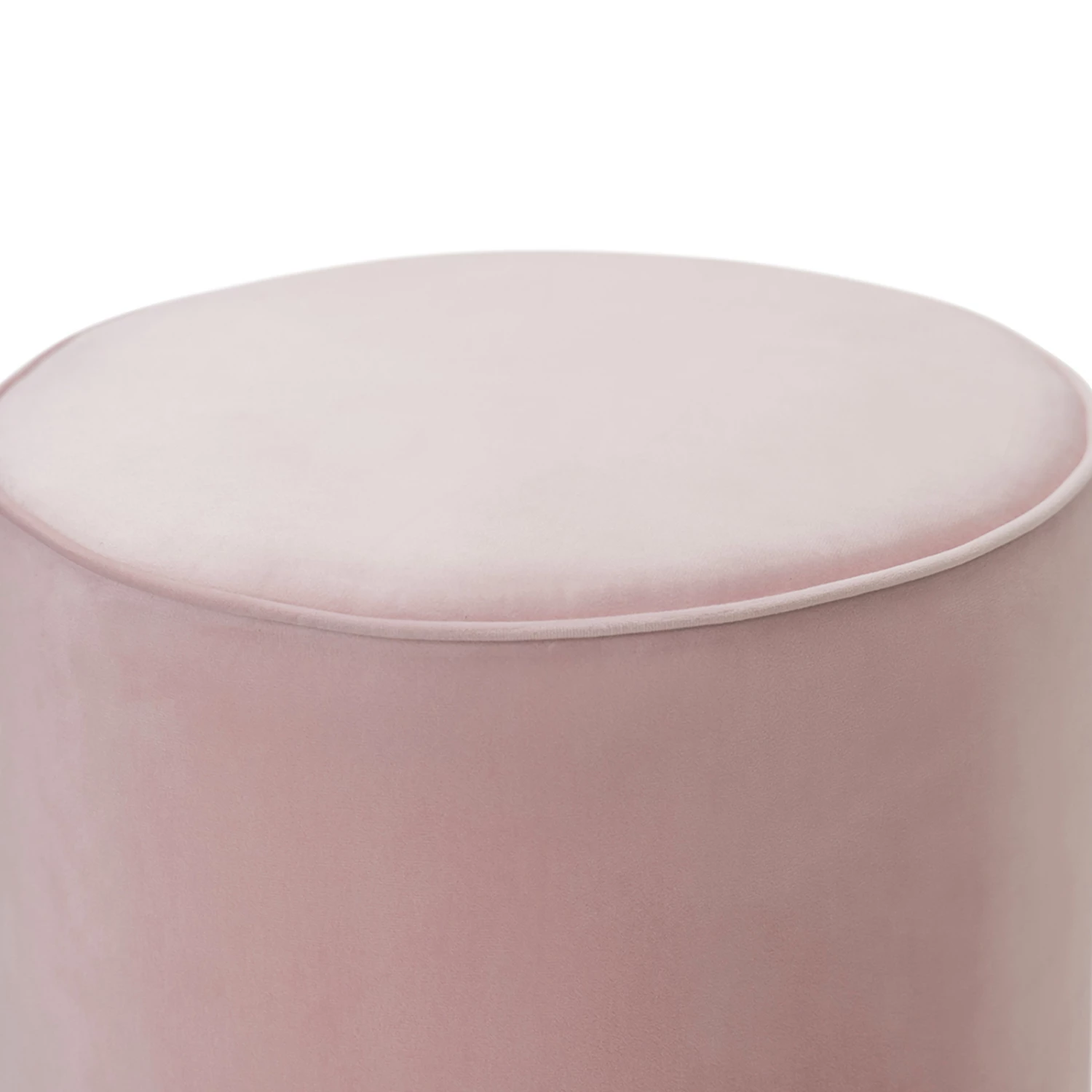 Best Pirce π L3 Home Mila Blush Pink & Gold Velvet Round Ottoman Light Pink - To Australia π 5 Best Pirce π L3 Home Mila Blush Pink & Gold Velvet Round Ottoman Light Pink - To Australia π - Image 3