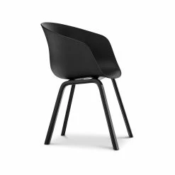 Brand new 👏 L3 Home Replica Set Of 2 All Black Hay Scoop Dining Armchairs - To Australia 🥰 -L3 Home Sales d607cc495df34299935bb5788b083254