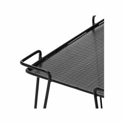 Coupon ⌛ Australia Sale - L3 Home Kian Matte Black Steel Bar Cart Drink Trolley 🎁 -L3 Home Sales d96dcbccc9dc4f4297a4d241462a6af7