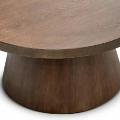Buy ❤️ L3 Home Adan Walnut Round Coffee Table - To Australia 😉 -L3 Home Sales e13ef307ba8f441e80981e716ad5664f