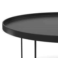 Best deal 🔔 Australia Only - L3 Home Black Contemporary 90cm Tray Coffee Table With Steel Legs 😉 -L3 Home Sales e2fec6ebdc924340a7eb145f91ed49eb