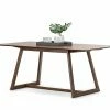 Wholesale 💯 L3 Home Manhattan 180cm Rectangular Walnut Dining Table Brown - To Australia ✔️ -L3 Home Sales e72295e94b6f42498d151d062c56efe2
