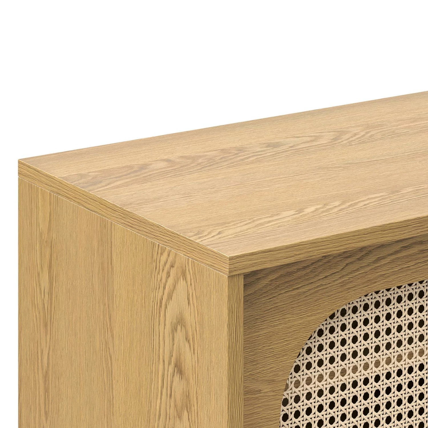 Best Pirce π₯° L3 Home Fenton Woven Rattan 3 Door TV Entertainment Unit In Natural Oak Wood - To Australia π 7 Best Pirce π₯° L3 Home Fenton Woven Rattan 3 Door TV Entertainment Unit In Natural Oak Wood - To Australia π - Image 5