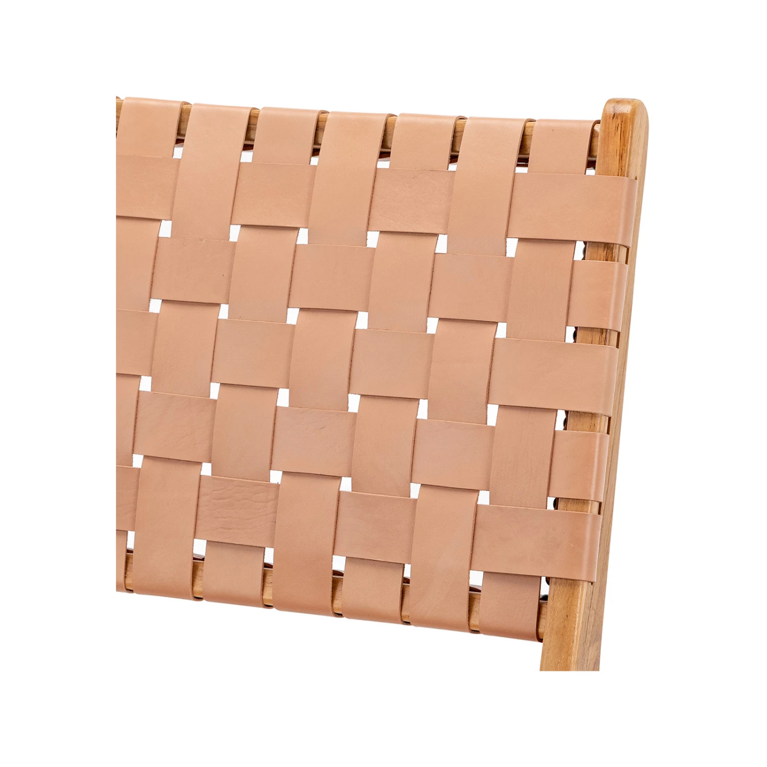 Promo π Australia Only - L3 Home Casey Nude Tan Woven Leather Solid Natural Teak Wood Lounge Chair π€© 8 Promo π Australia Only - L3 Home Casey Nude Tan Woven Leather Solid Natural Teak Wood Lounge Chair π€© - Image 6