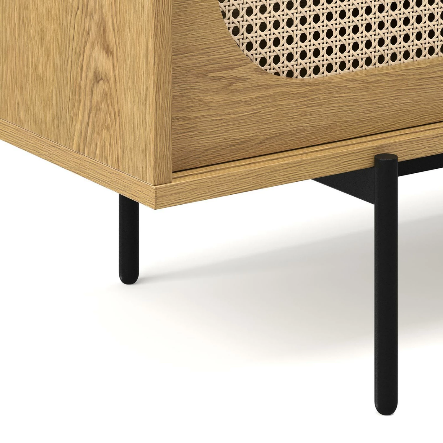 Best Pirce π₯° L3 Home Fenton Woven Rattan 3 Door TV Entertainment Unit In Natural Oak Wood - To Australia π 8 Best Pirce π₯° L3 Home Fenton Woven Rattan 3 Door TV Entertainment Unit In Natural Oak Wood - To Australia π - Image 6