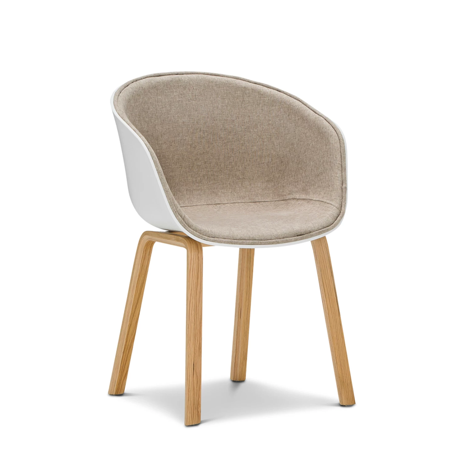 New π Australia Sale - L3 Home Milari 5 Piece Round Natural Oak Dining Set With Replica White Greige Hay Scoop Chairs βοΈ 5 New π Australia Sale - L3 Home Milari 5 Piece Round Natural Oak Dining Set With Replica White Greige Hay Scoop Chairs βοΈ - Image 3