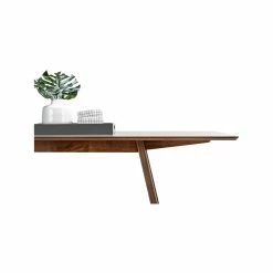 Wholesale 💯 L3 Home Manhattan 180cm Rectangular Walnut Dining Table Brown - To Australia ✔️ -L3 Home Sales f67a398bfa4f4eb18982c035704b350f